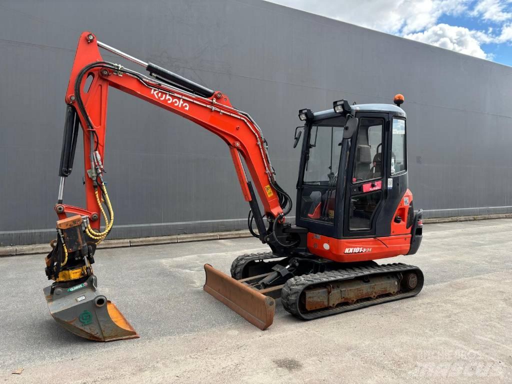 Kubota KX 101-3 Mini ekskavatoriai < 7 t