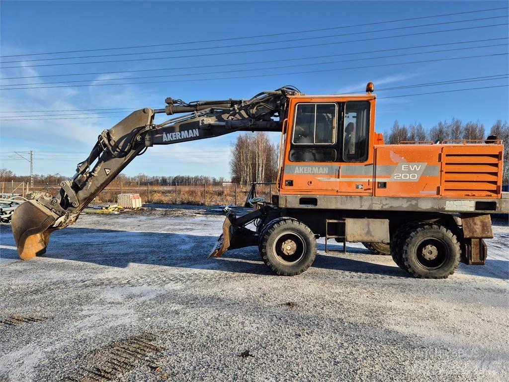 Åkerman EW 200 Ratiniai ekskavatoriai
