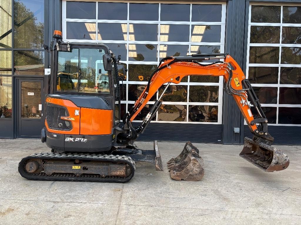 Doosan DX 27 Z Mini ekskavatoriai < 7 t