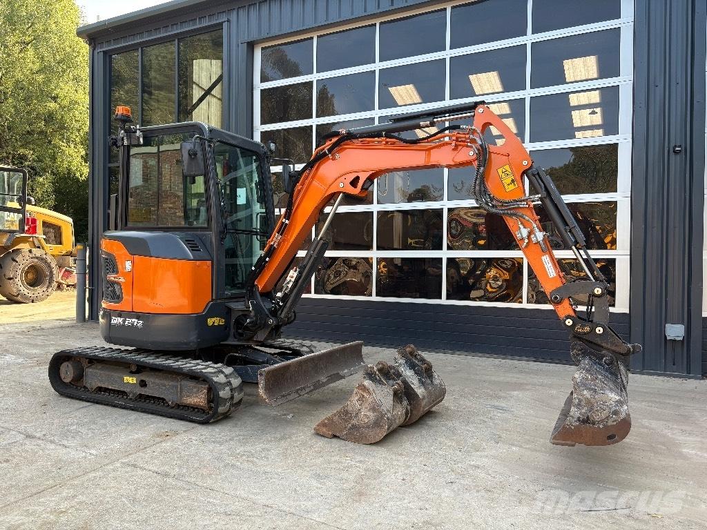 Doosan DX 27 Z Mini ekskavatoriai < 7 t