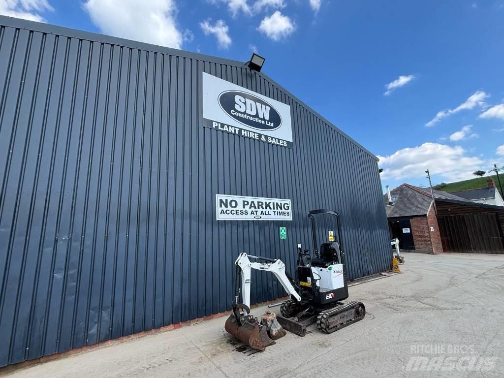 Bobcat E 10 Mini ekskavatoriai < 7 t