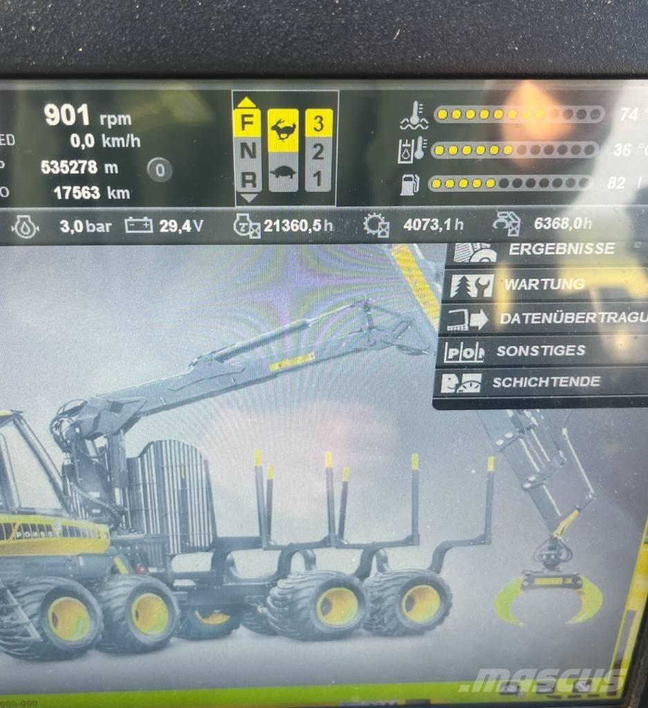 Ponsse Buffalo Naudoti miškovežiai (Forvarderiai)