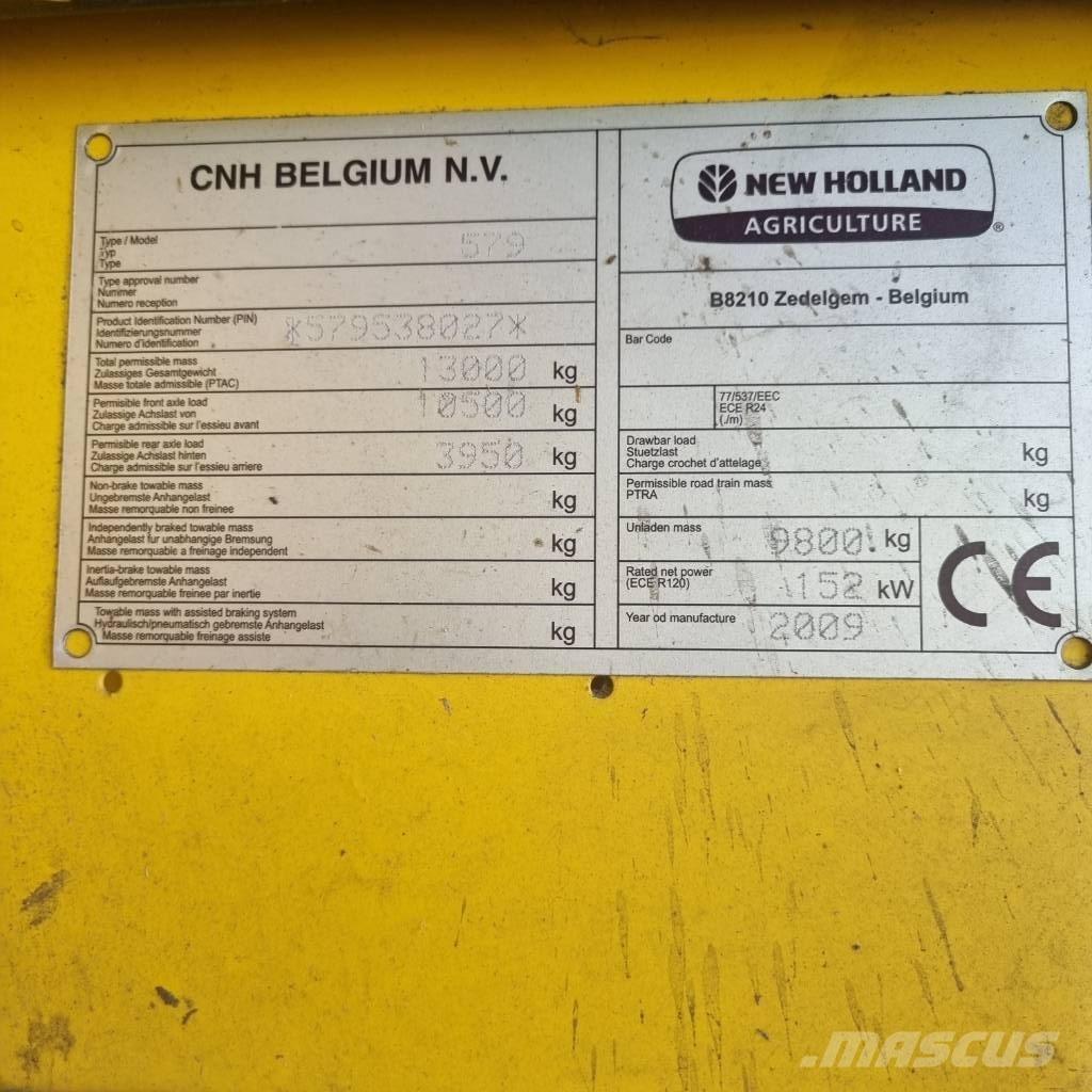 New Holland TC 5070 Derliaus nuėmimo kombainai