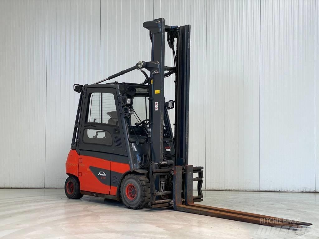 Linde E30-01 Elektriniai šakiniai krautuvai