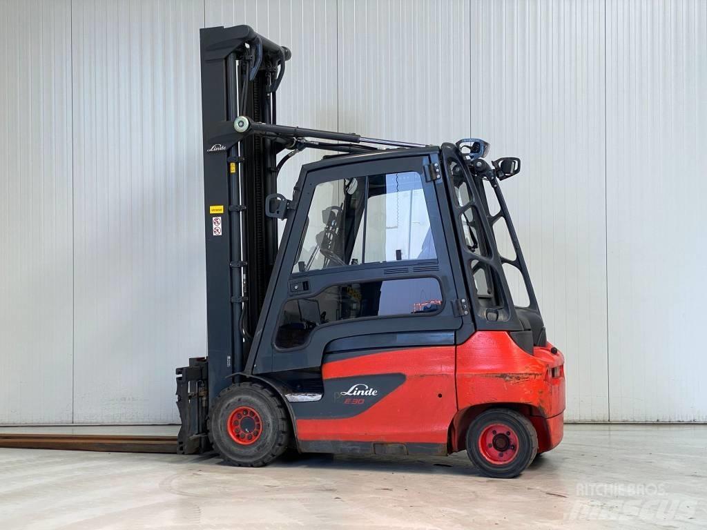 Linde E30-01 Elektriniai šakiniai krautuvai