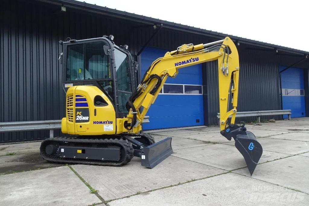 Komatsu PC26MR Vikšriniai ekskavatoriai