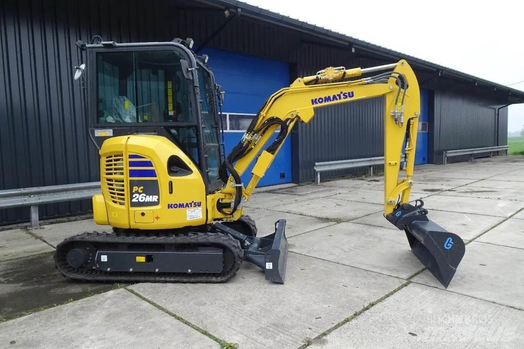 Komatsu PC26MR Vikšriniai ekskavatoriai