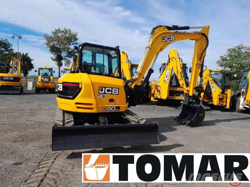 JCB 90 Z-1 Vidutinės galios ekskavatoriai 7-12 t