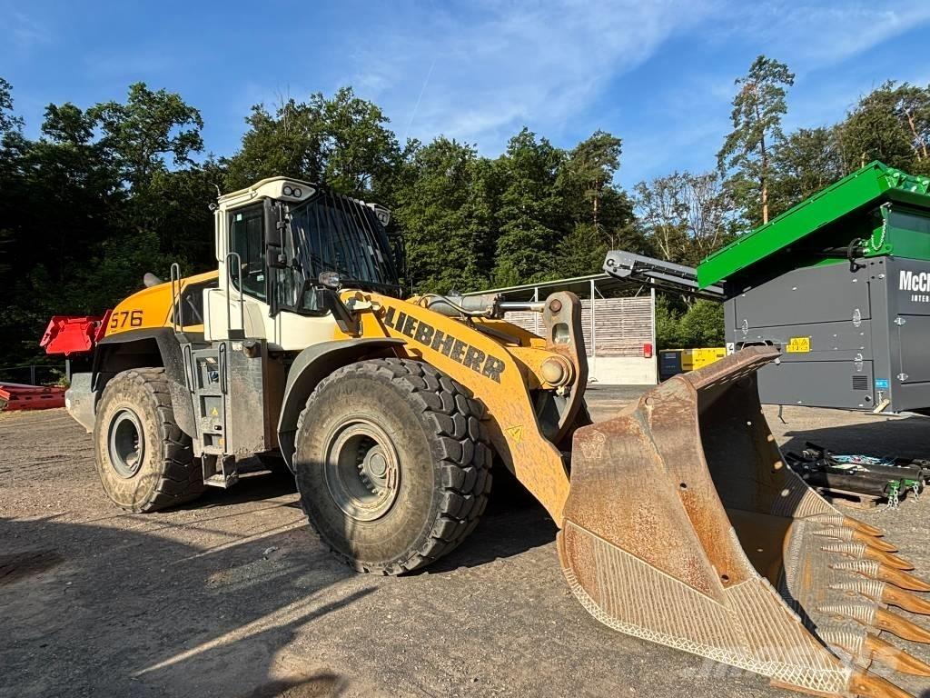 Liebherr L 576 Naudoti ratiniai krautuvai