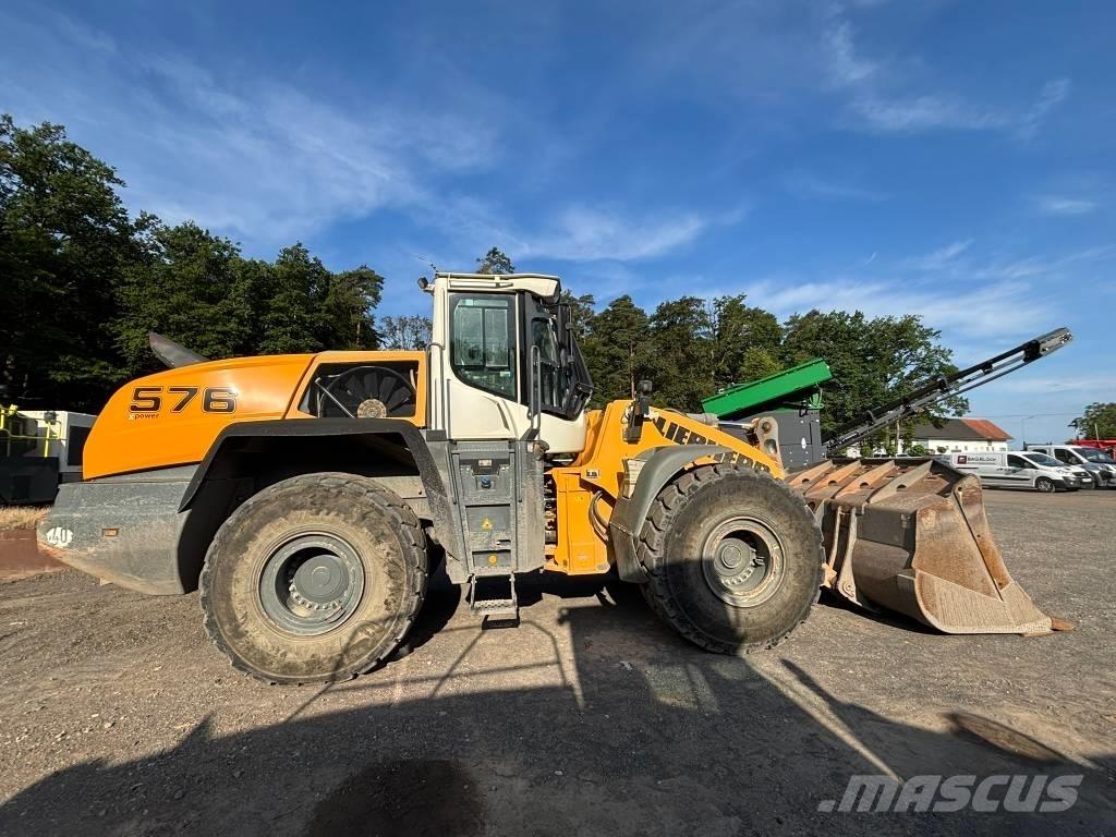 Liebherr L 576 Naudoti ratiniai krautuvai