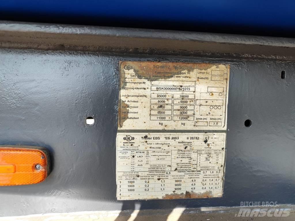 Schmitz SKI 24 Savivartės puspriekabės