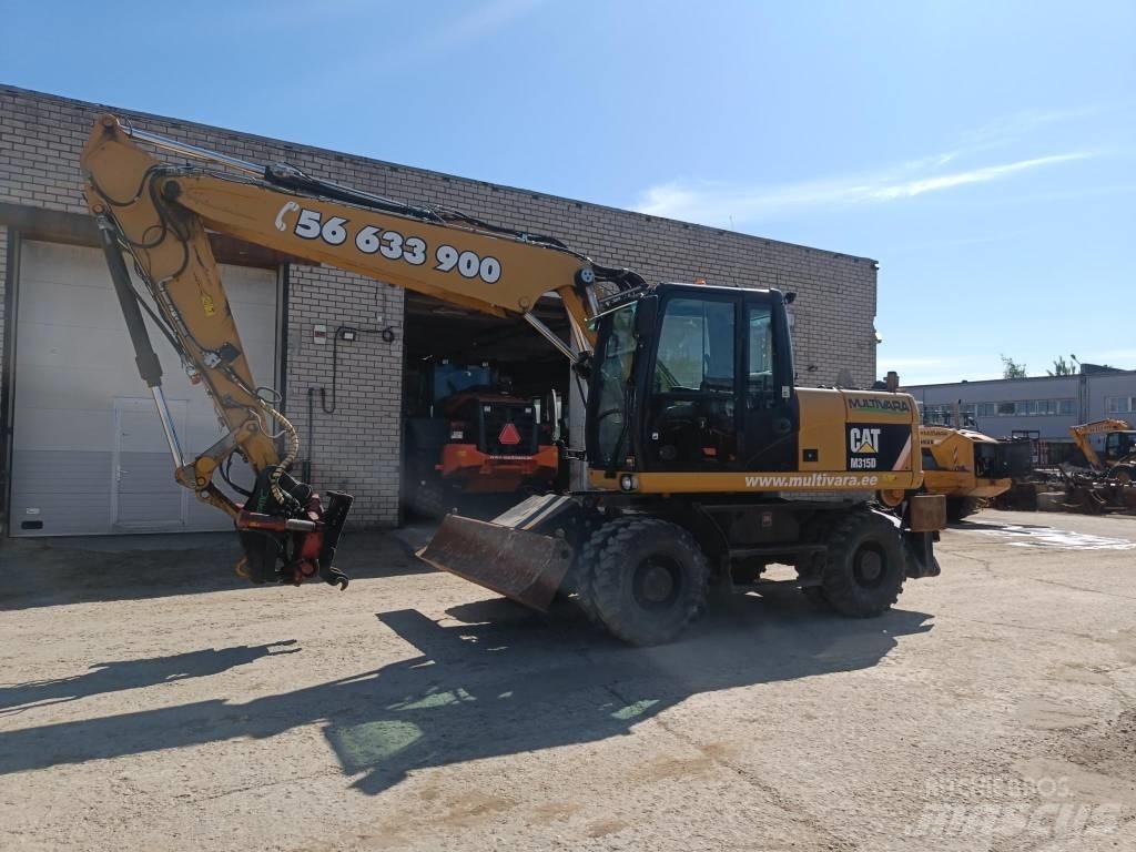 CAT M 315 D Ratiniai ekskavatoriai