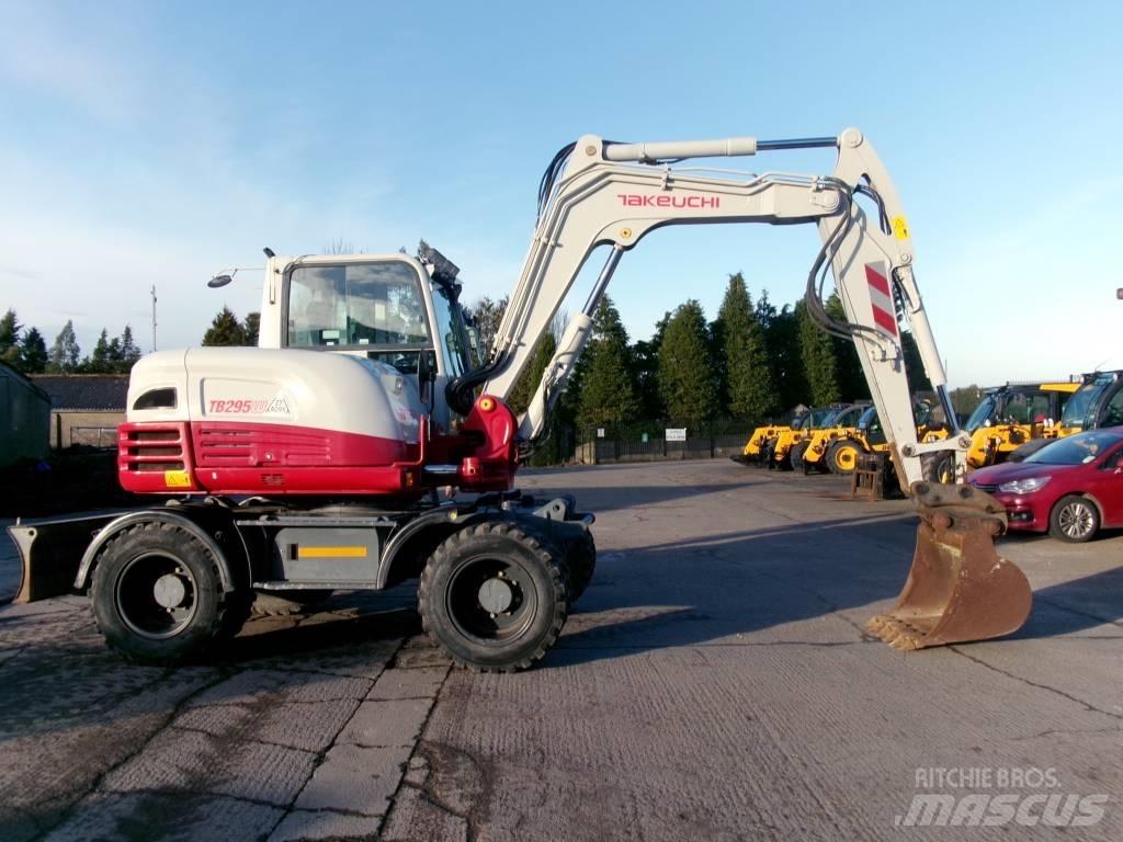 Takeuchi TB 295 W Ratiniai ekskavatoriai