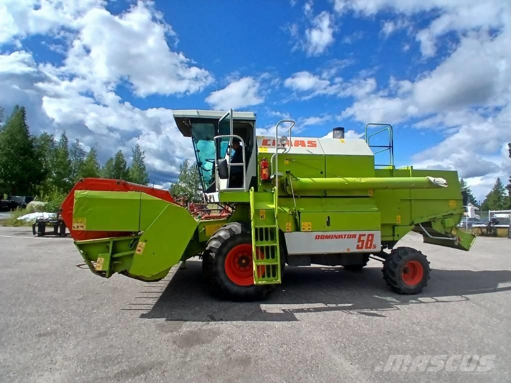 CLAAS Dominator 58 S Derliaus nuėmimo kombainai