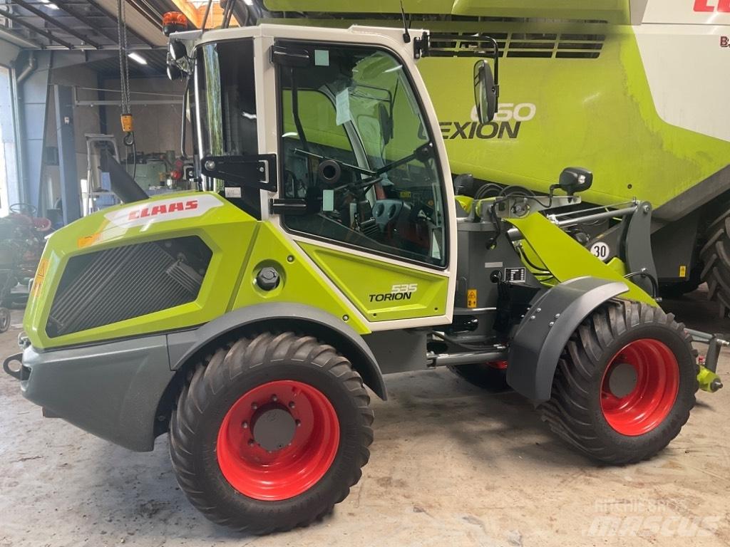 CLAAS Torion 535 Naudoti ratiniai krautuvai