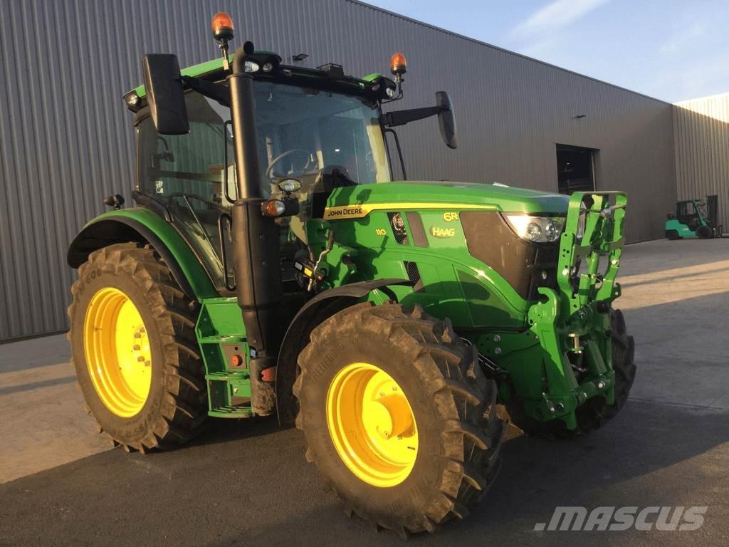 John Deere 6R110 Traktoriai