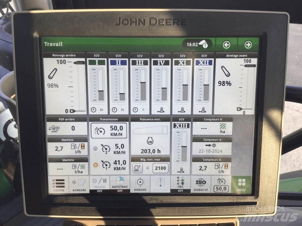 John Deere 6R110 Traktoriai