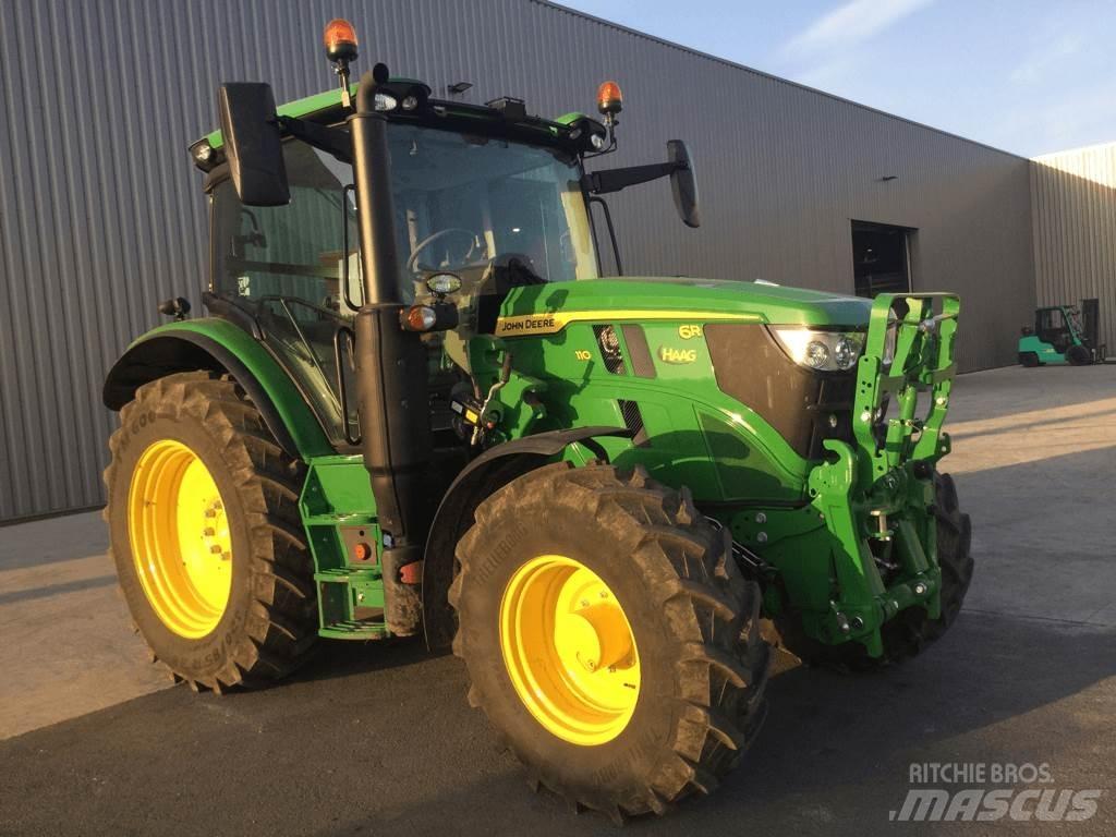 John Deere 6R110 Traktoriai