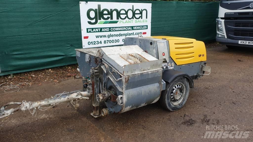 Putzmeister SP 11 Betono padavimo siurbliai