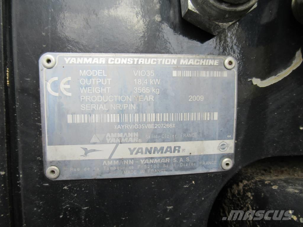 Yanmar VIO 35 Mini ekskavatoriai < 7 t