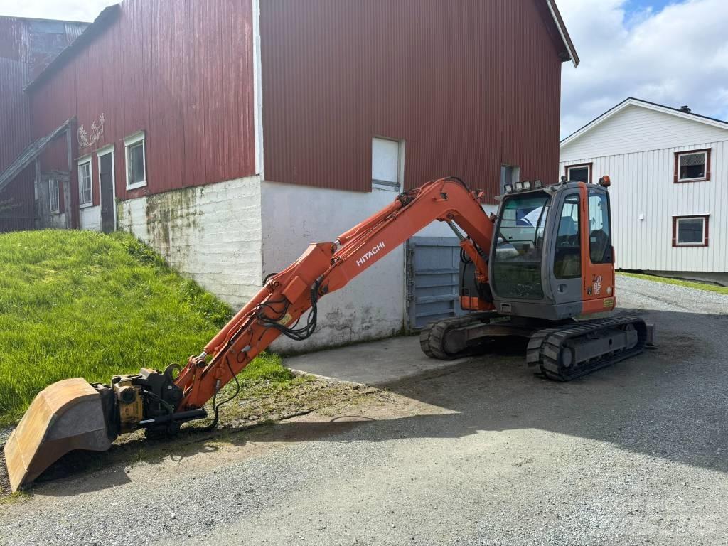 Hitachi ZX 85 US Vidutinės galios ekskavatoriai 7-12 t