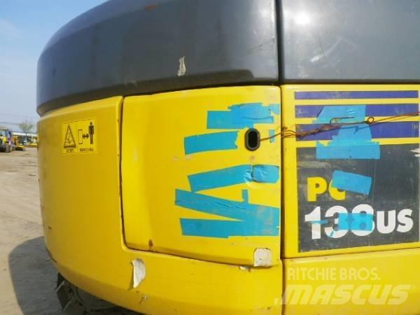 Komatsu PC138US-2E0 Vikšriniai ekskavatoriai
