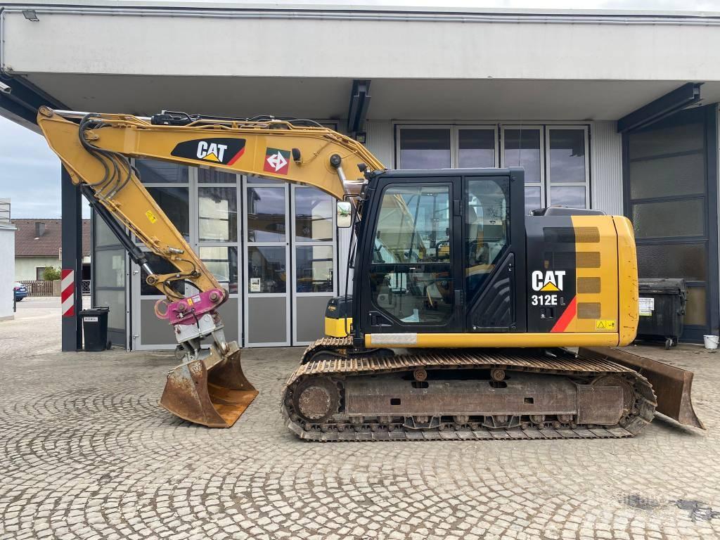 CAT 312 EL Miško pjovimo technika