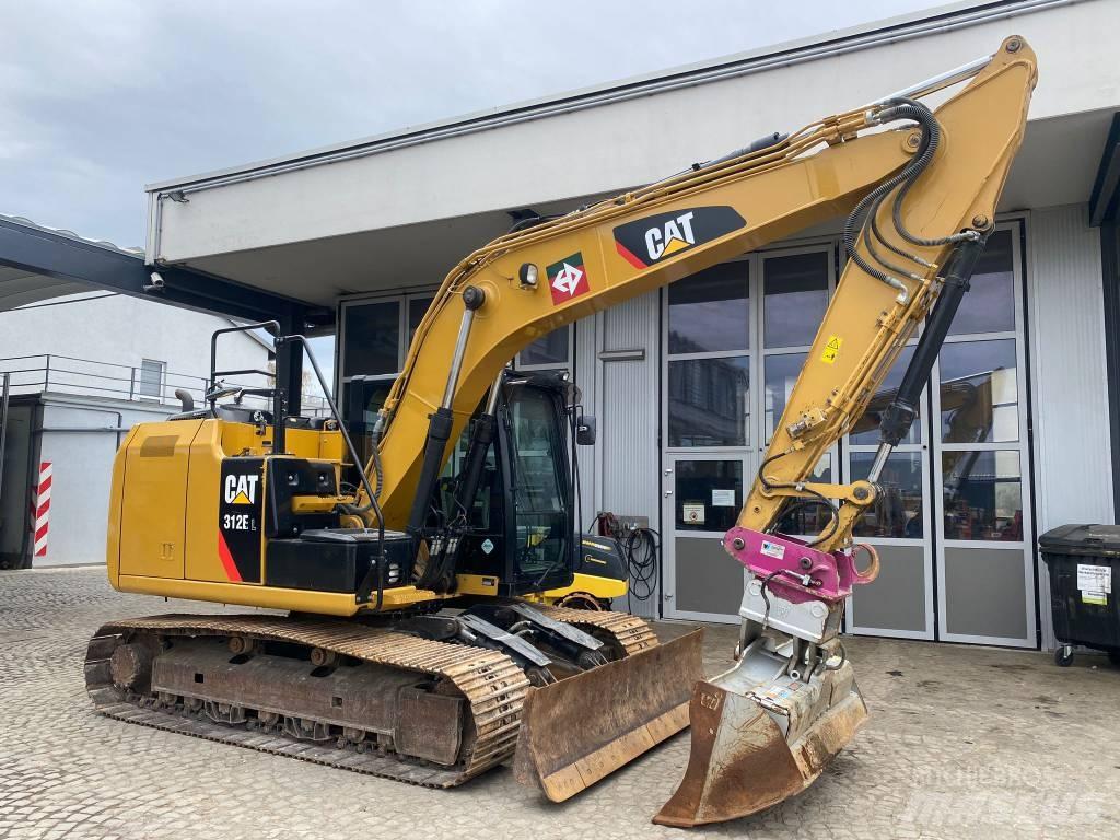 CAT 312 EL Miško pjovimo technika