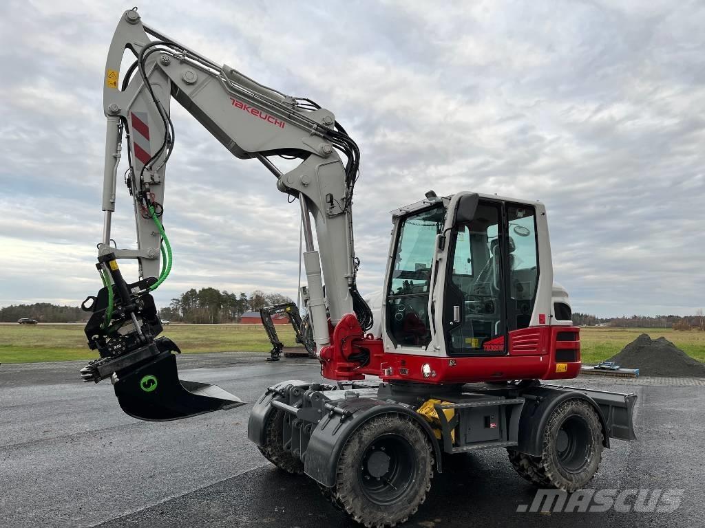 Takeuchi TB 395 W Ratiniai ekskavatoriai