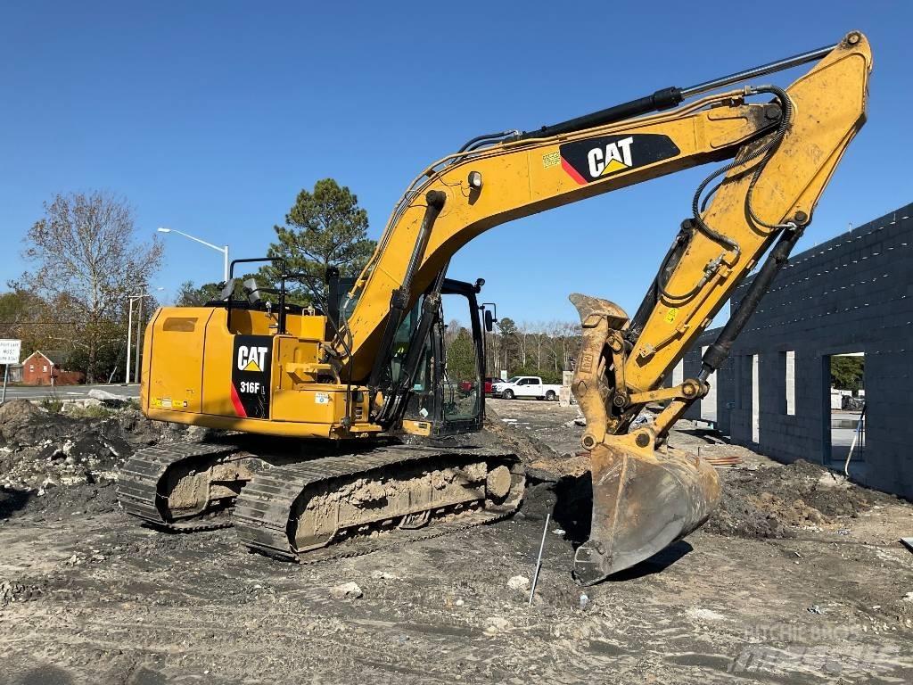 CAT 316 FL Vikšriniai ekskavatoriai