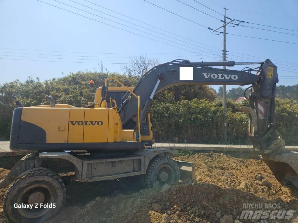 Volvo EW145BP Ratiniai ekskavatoriai
