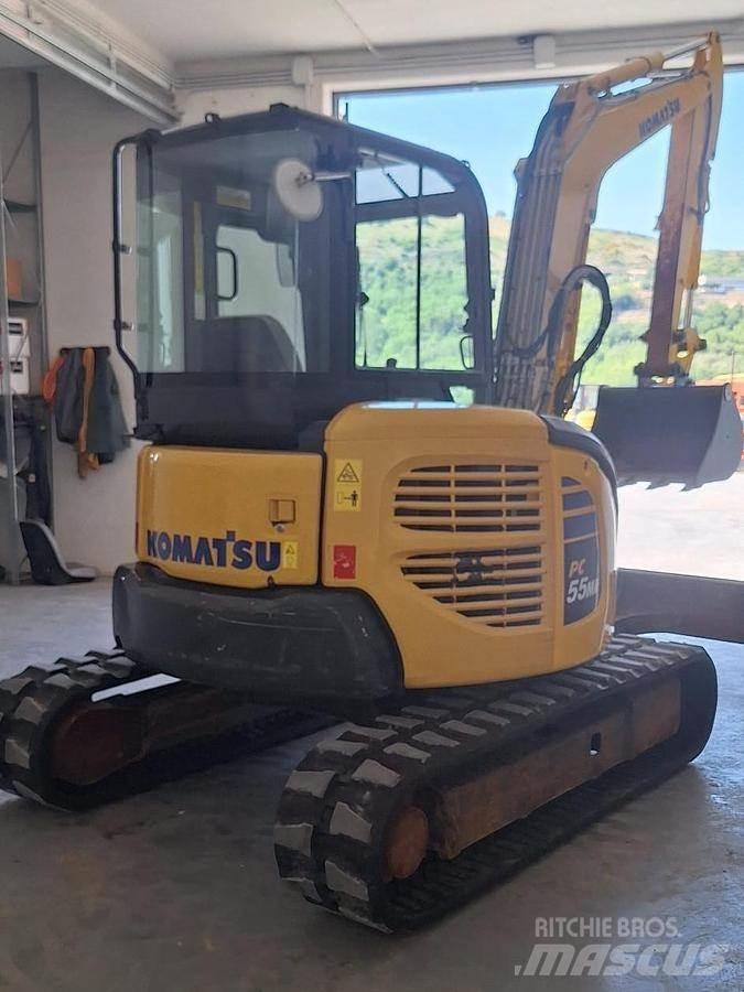 Komatsu PC55 MR-3 Mini ekskavatoriai < 7 t