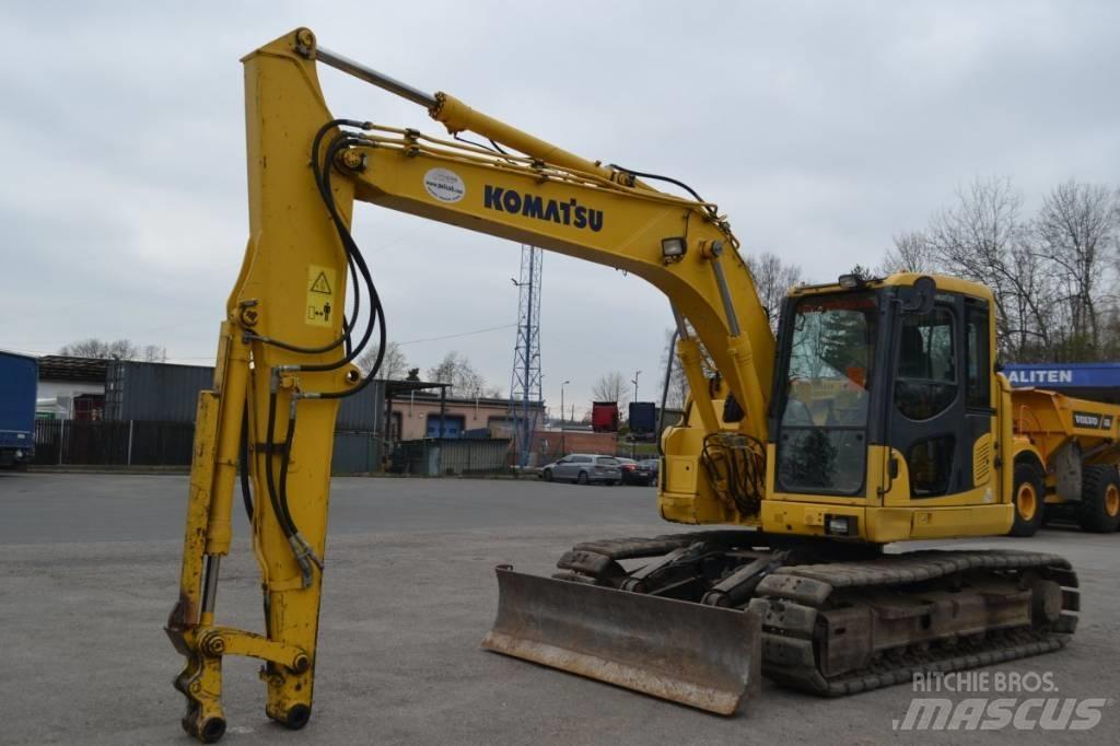 Komatsu PC 138 US-10 Vikšriniai ekskavatoriai