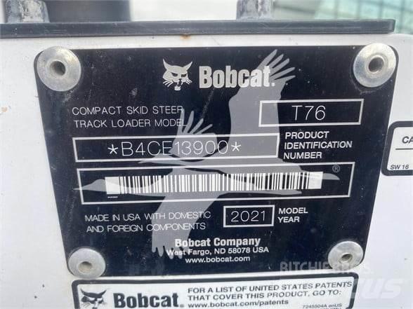 Bobcat T76 Krautuvai su šoniniu pasukimu