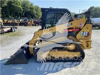 CAT 259D3 Krautuvai su šoniniu pasukimu