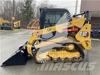 CAT 259D3 Krautuvai su šoniniu pasukimu
