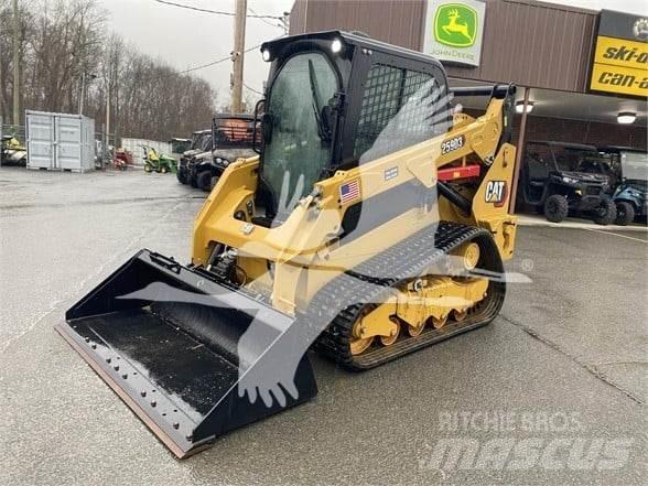 CAT 259D3 Krautuvai su šoniniu pasukimu