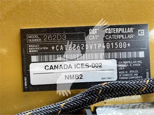 CAT 262D3 Krautuvai su šoniniu pasukimu