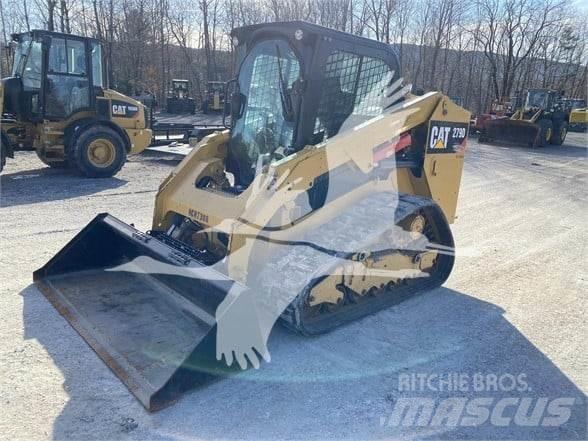 CAT 279D Krautuvai su šoniniu pasukimu