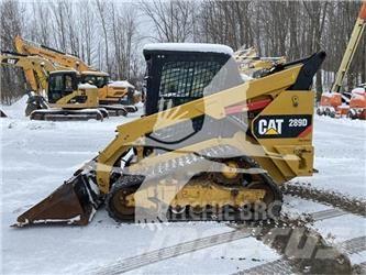 CAT 289D Krautuvai su šoniniu pasukimu