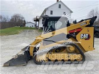 CAT 299D3 Krautuvai su šoniniu pasukimu