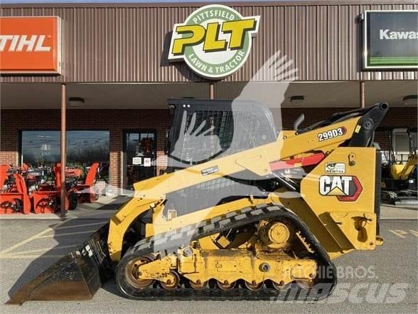 CAT 299D3 Krautuvai su šoniniu pasukimu