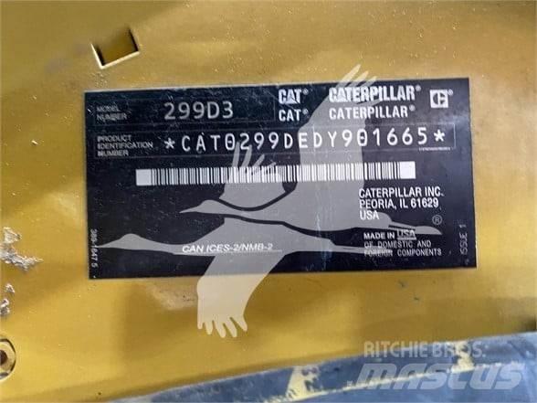 CAT 299D3 Krautuvai su šoniniu pasukimu