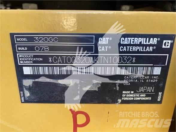 CAT 320GC Vikšriniai ekskavatoriai