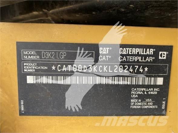 CAT D3K2 LGP Vikšriniai buldozeriai