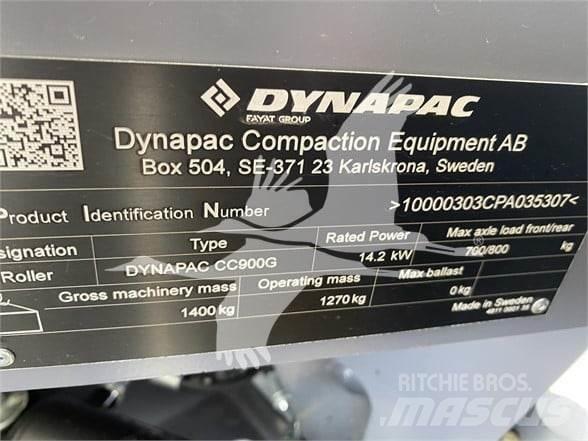 Dynapac CC900G Vieno būgno volai