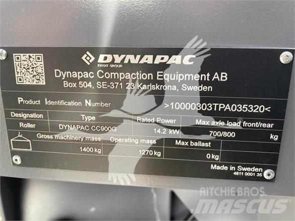 Dynapac CC900G Vieno būgno volai
