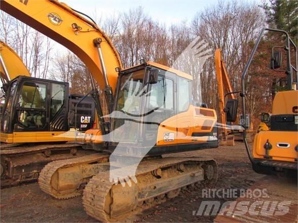 Hyundai HX160L Vikšriniai ekskavatoriai