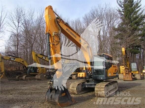 Hyundai HX160L Vikšriniai ekskavatoriai