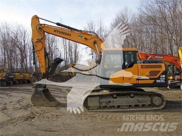 Hyundai HX160L Vikšriniai ekskavatoriai